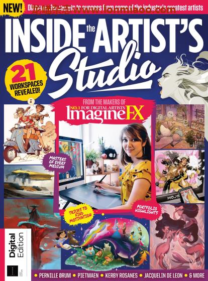 [英国版]ImagineFX 数码动漫CG艺术杂志PDF电子版 特刊 Inside The Artists